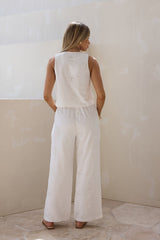Breathe For You Pants White