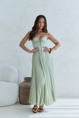 Del Mar Maxi Dress Green
