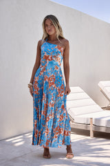 Maxikleid „Ready Or Not“ in Blau