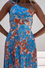 Maxikleid „Ready Or Not“ in Blau