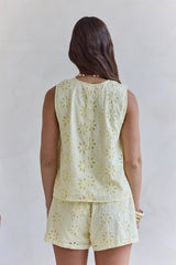Kyra Shorts Gelb