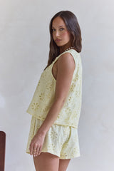 Kyra Shorts Gelb