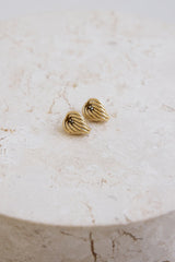 Twists And Turns Ohrringe Gold