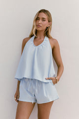 Evelyn Shorts Blau