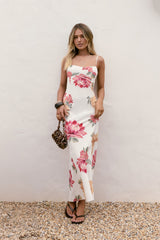 Maxikleid „Florale Serie“ mit Blumenmuster