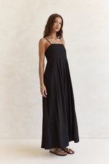 Highrise Skies Maxikleid Schwarz