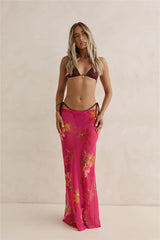 Soft Island Dreams Maxi Skirt Pink