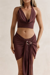 Island Twilight Sarong Chocolate