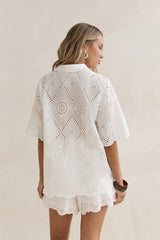 White As Snow Shorts Weiß