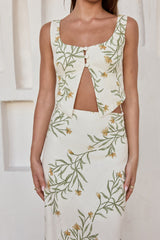 Hopes and Dreams Maxi Skirt Cream