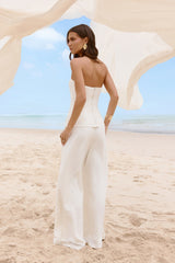 Laidback Lover trägerloses Set Creme