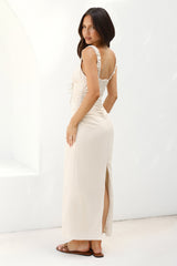 Maxikleid Shoreline Dreams Beige