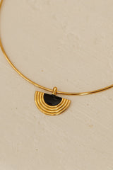 18k Gold Plated Luna Glow Necklace Gold