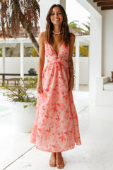 Maxikleid „Right Choices“ Rosa