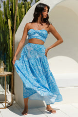 Horizon Waves Maxirock Blau