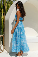Horizon Waves Maxirock Blau