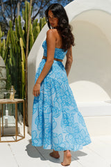Horizon Waves Maxirock Blau