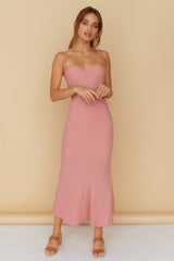 Maxikleid "Running To You" Rouge