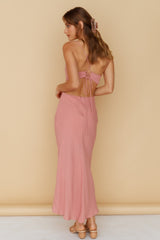 Maxikleid "Running To You" Rouge