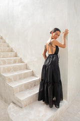 Dance In The Dark Neckholder Maxikleid Schwarz