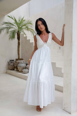 Maxikleid „Lost In Your Love“ Weiß