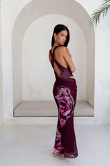 Bloom At Dawn Mesh-Top Pflaume