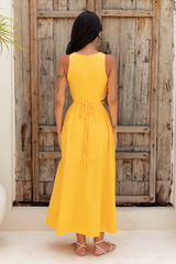 Maxikleid Lifetime Gelb