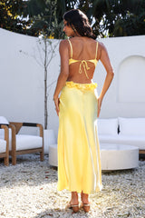Don't Speak Maxikleid Gelb