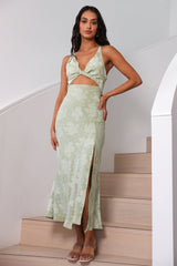 Maxikleid „Expectations“ Grün