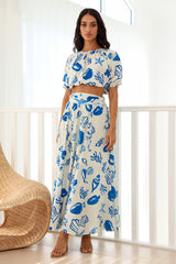 Oceanic Paradise Set Blau