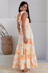 Regella Maxikleid Gelb