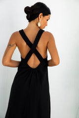 Liebes Eclipse Maxikleid Schwarz