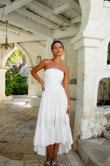 Love In The Summer Maxikleid Weiß