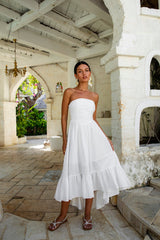 Love In The Summer Maxikleid Weiß