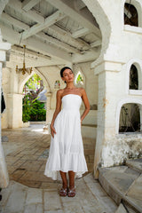 Love In The Summer Maxikleid Weiß
