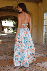 HELLO MOLLY Moment In Bloom Maxikleid Grün