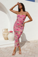 You Move Me Maxikleid Rosa