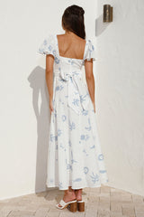 Angel Baby Maxi Dress Blue