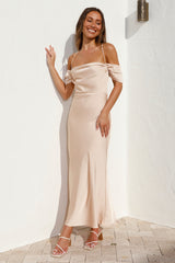 Pour Moi Maxikleid Champagner