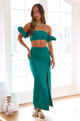 Foremost Crop Top Grün