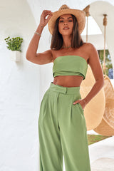 Solaris Crop Top Grün