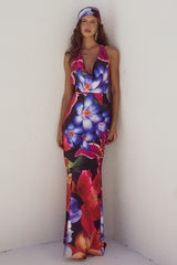 RUNAWAY THE LABEL Maxikleid Posey Maeve Print