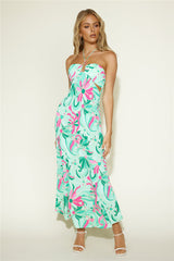 Maxikleid Sommerausflug Grün