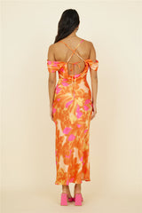 Night Of Dreams Maxi-Kleid Orange