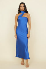 Maxikleid "Over The Pond" in Marineblau