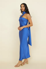 Maxikleid "Over The Pond" in Marineblau