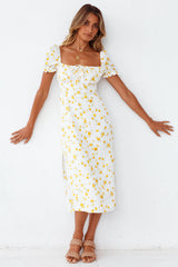 Fields Of Gold Midi-Kleid