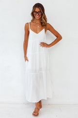 Carbell Maxi Dress White