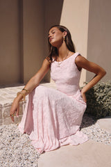 Soft Feelings Maxi Dress Pink