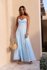Maxikleid „Lost In The Skies“ in Blau